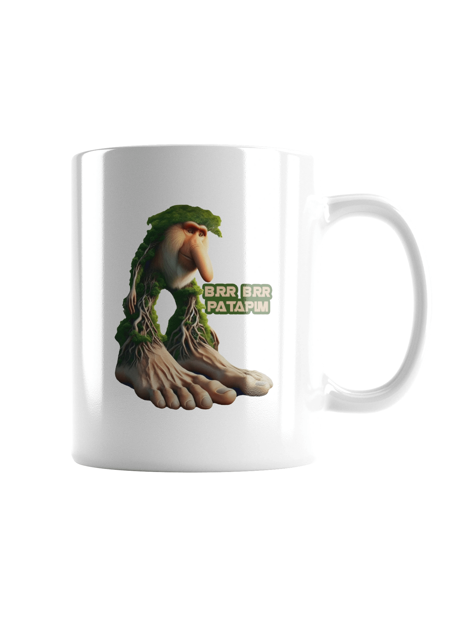 Brr Brr Patapim Name Mug – Meme Core Minimal product image (3)