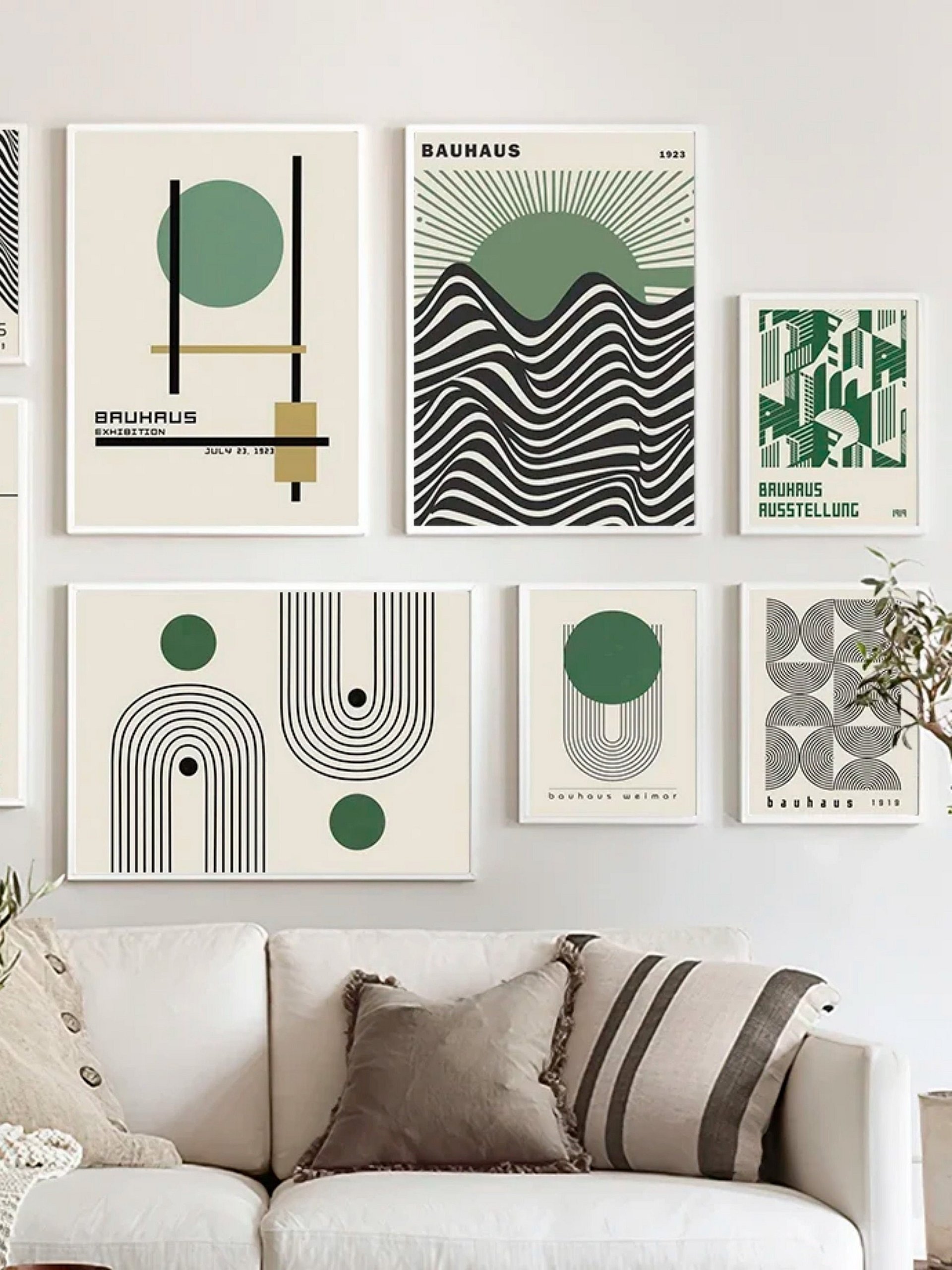 Bauhaus poster set of 18, premium printable, wall art prints product image (3)