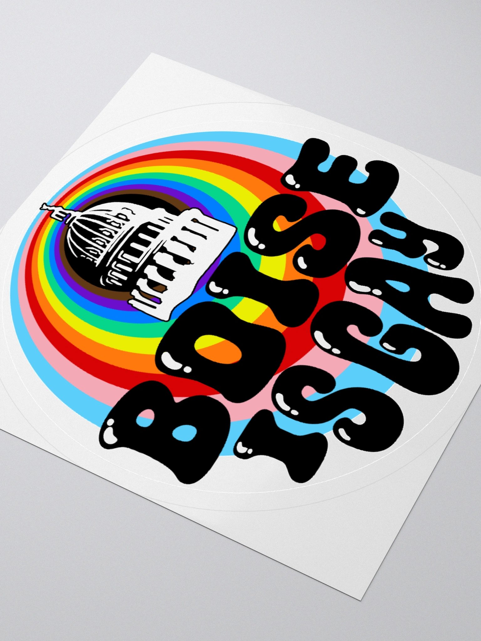 "BOISE IS GAY" city sticker product image (9)