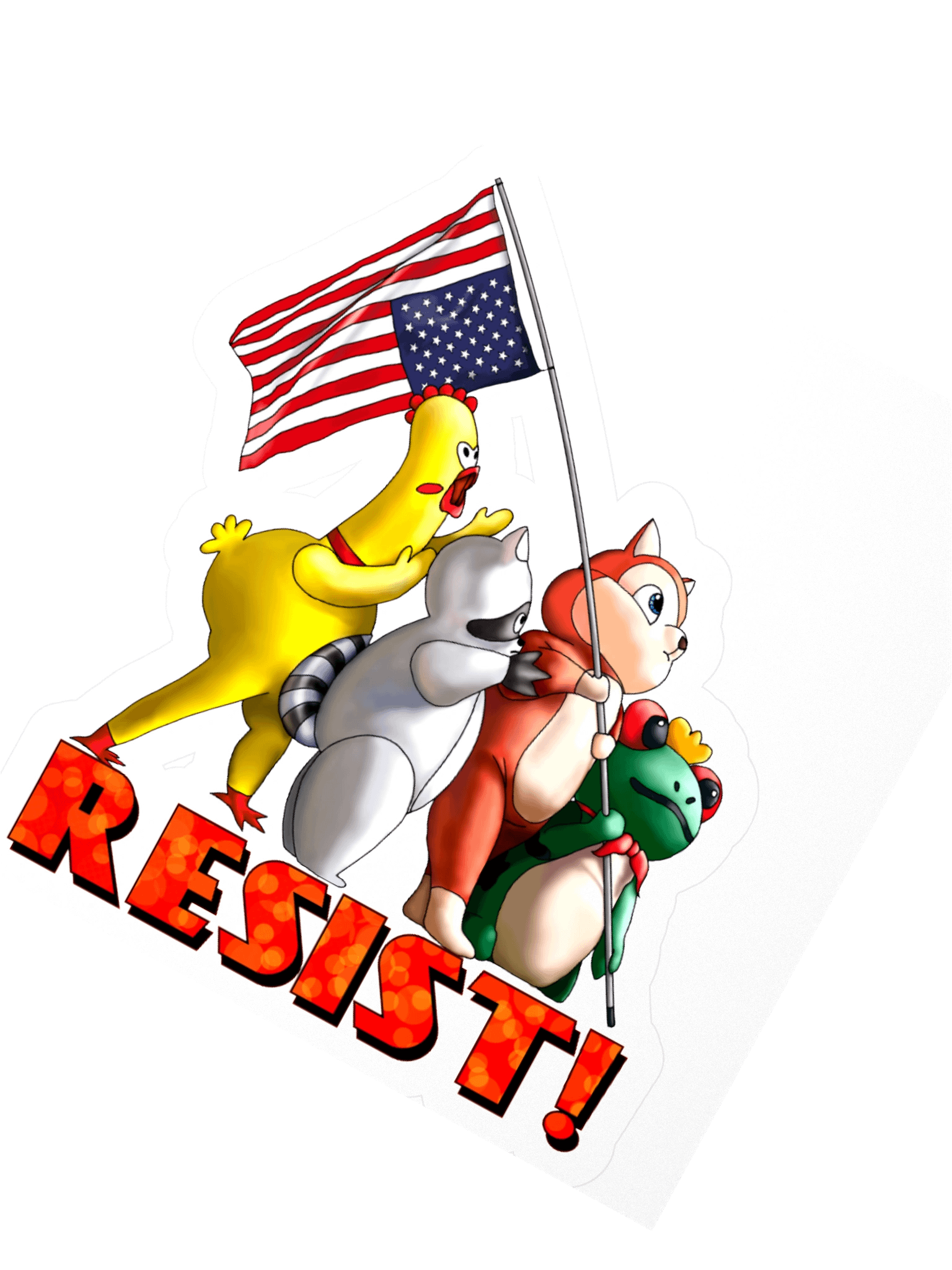 Resist! Sticker product image (5)