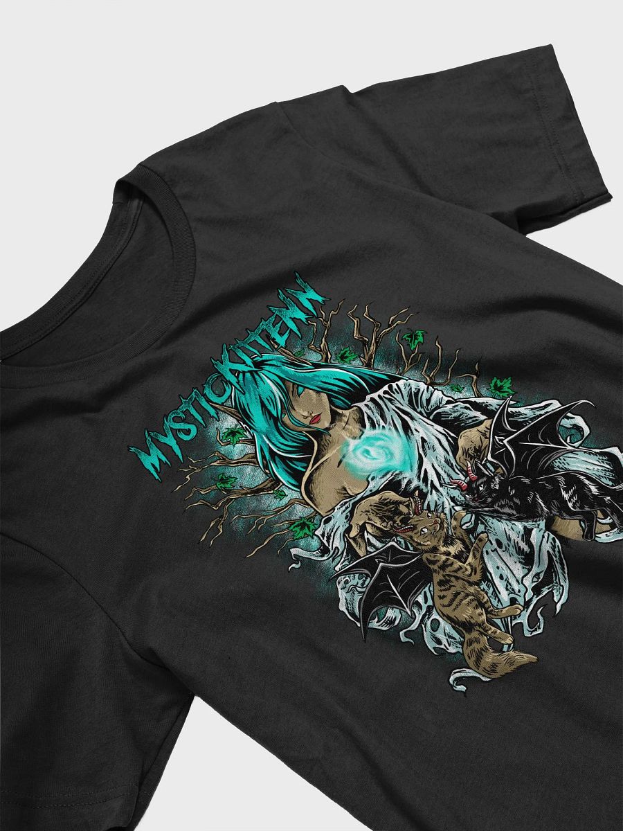 MysticKittenn Graphic on Front // Bella Canvas Supersoft T-Shirt product image (11)