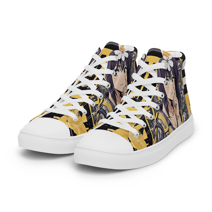 Urban Anime Yellow Canvas High Tops product image (6)