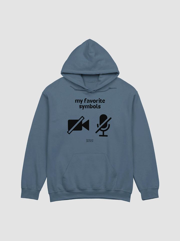 Introvert Symbols Comfort Hoodie product image (1)