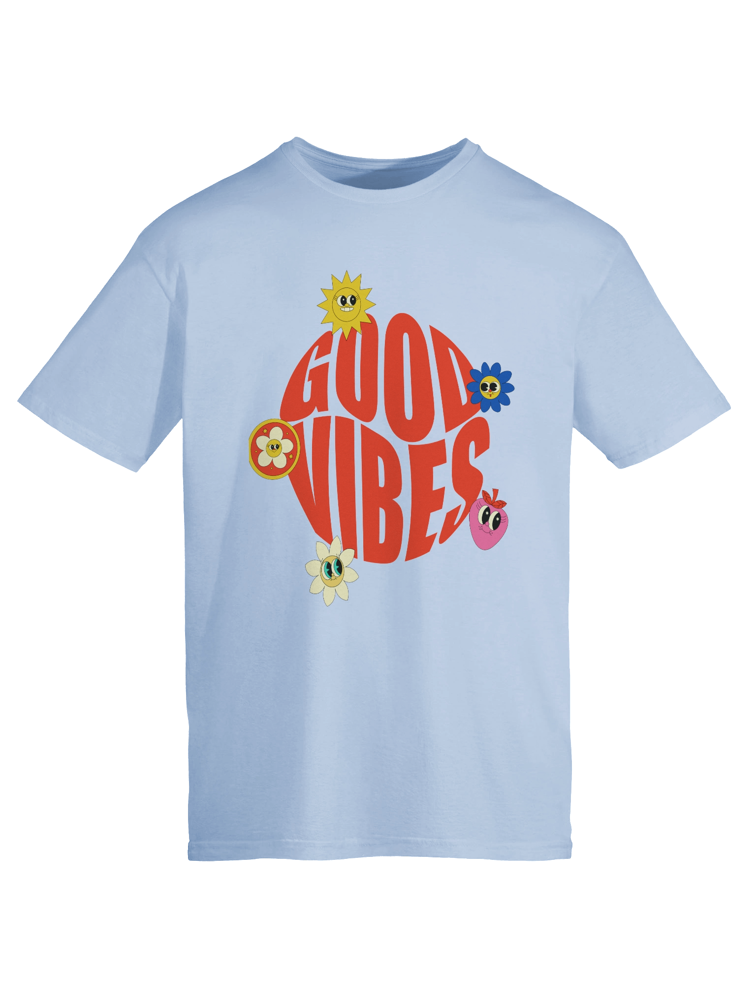 Good Vibes Cartoon T-Shirt product image (42)