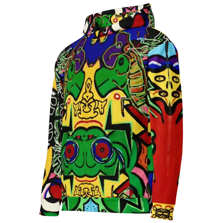 Chaos Turning Chaos All Over Print Hoodie product image (2)