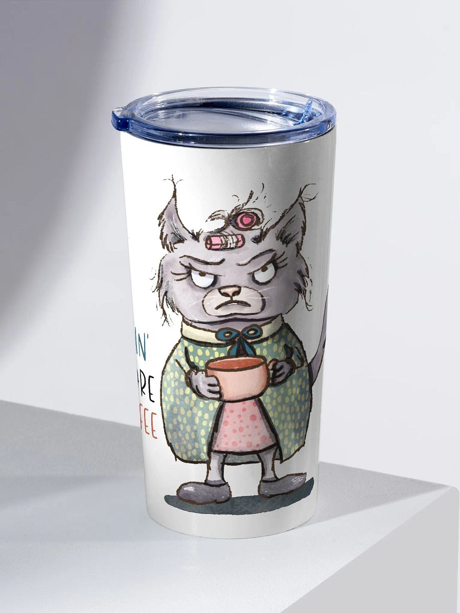 No Talkin' Before Coffee 20 oz Tumbler product image (2)