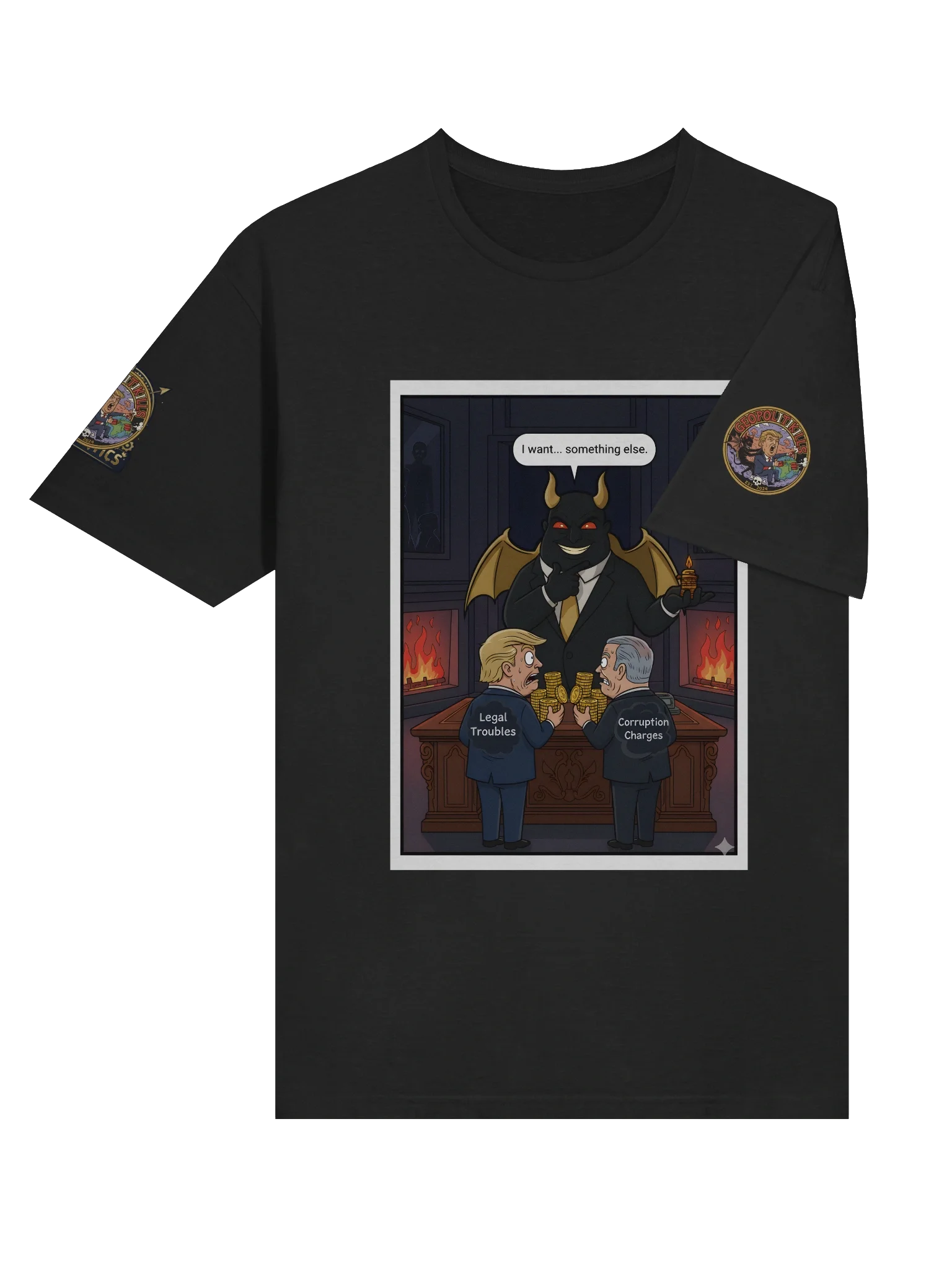 Global Chaos Caricature T-Shirt product image (22)