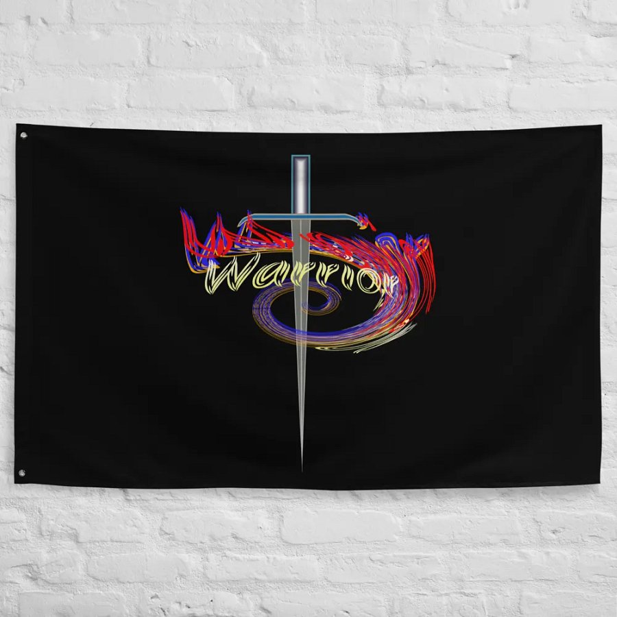 Warrior - Black - Flag product image (10)
