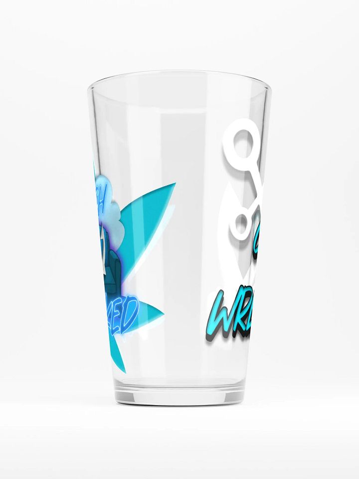 Glass Blue w/ Leaf & Anchor product image (1)