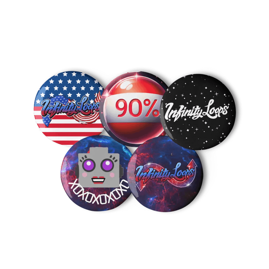 Infinity Loops Button Kit #1 product image (11)