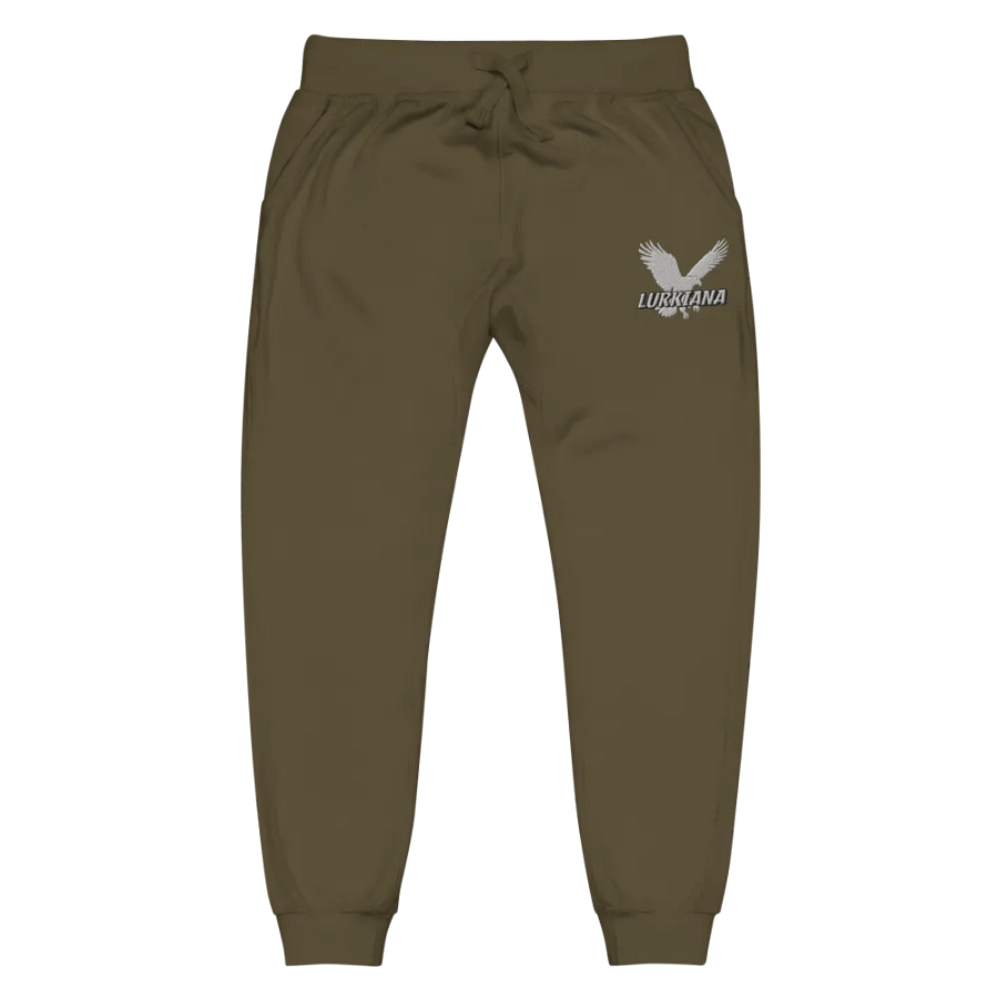 Green Fleece Unisex Joggers product image (1)