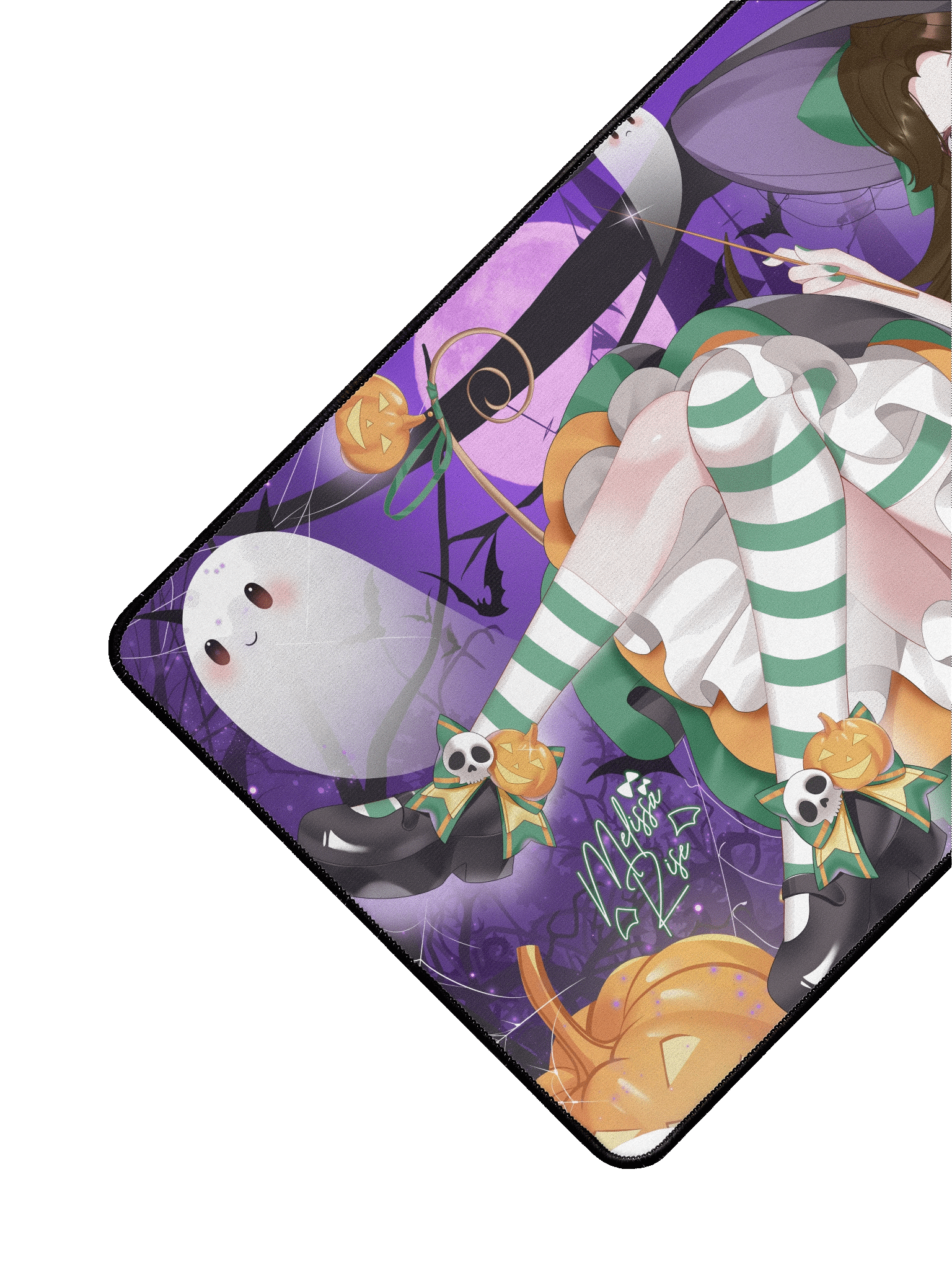 Signed Halloween Ghost Witch Deskmat product image (3)