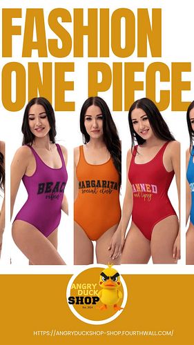 Introducing our Fashion One-Piece Swimwear – where fierce meets flattering! Whether you're sunbathing, swimming, or snapping ...
