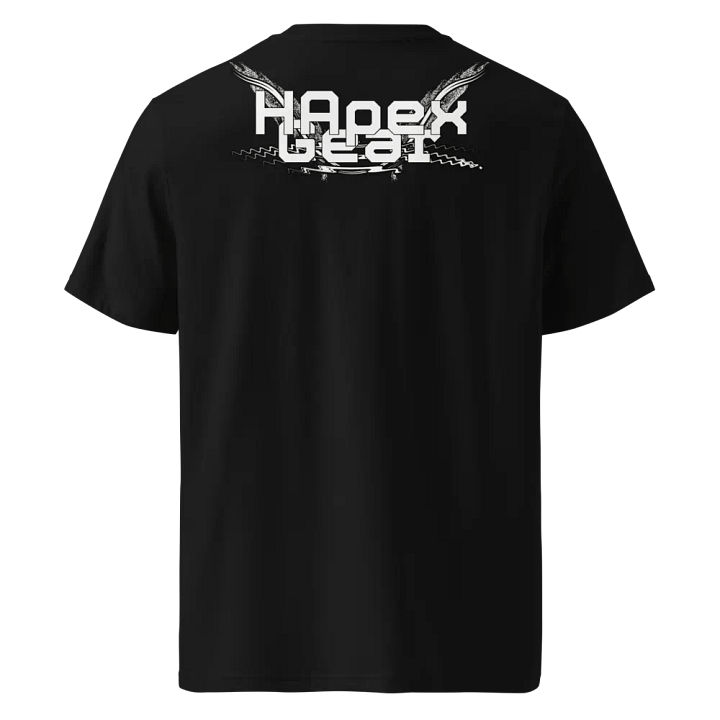 Organic Cotton T-Shirt - Embroidered - White HApex Gear White Logo product image (1)