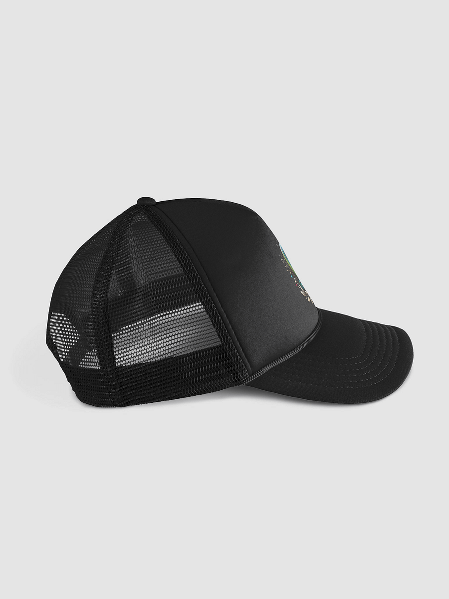 Swirling Heart Foam Trucker Hat product image (3)