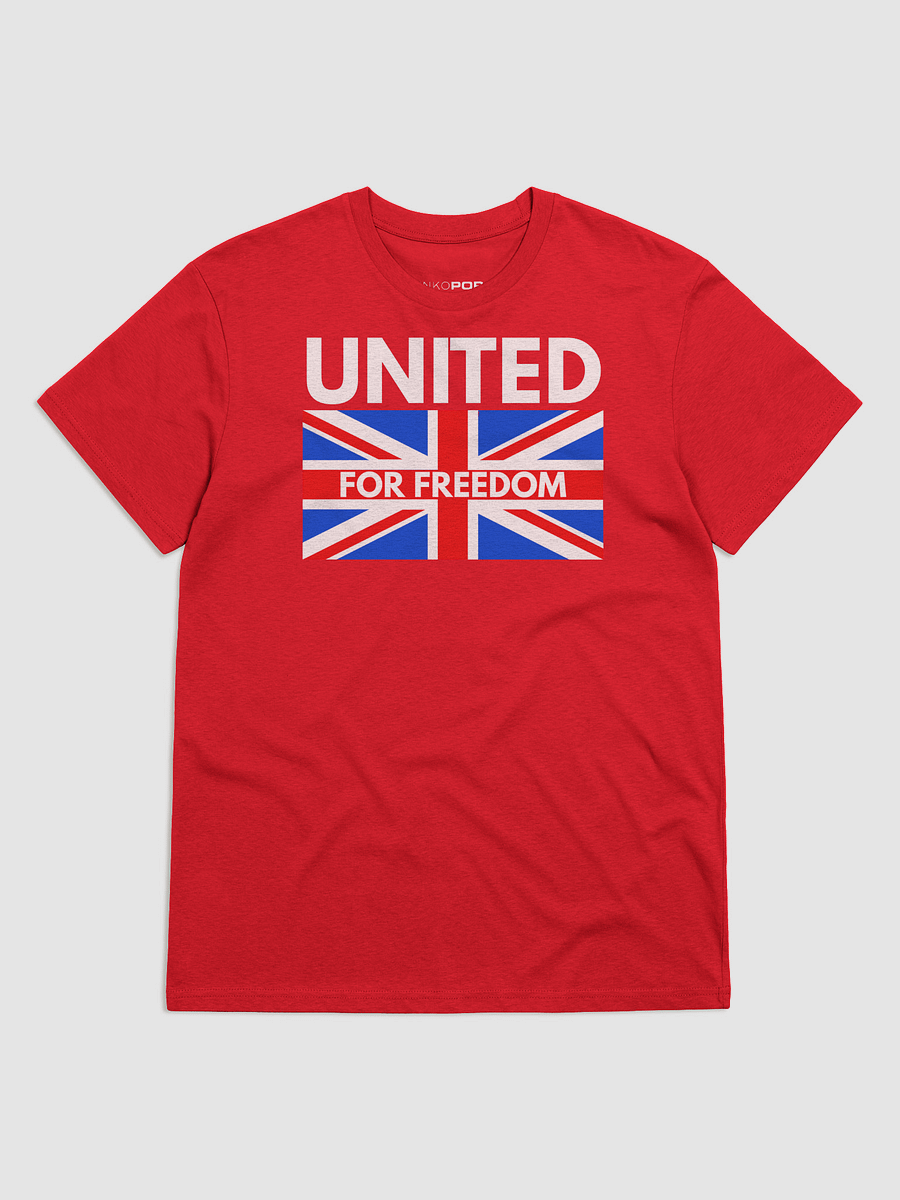 UNITED FOR FREEDOM T-SHIRT dark product image (1)