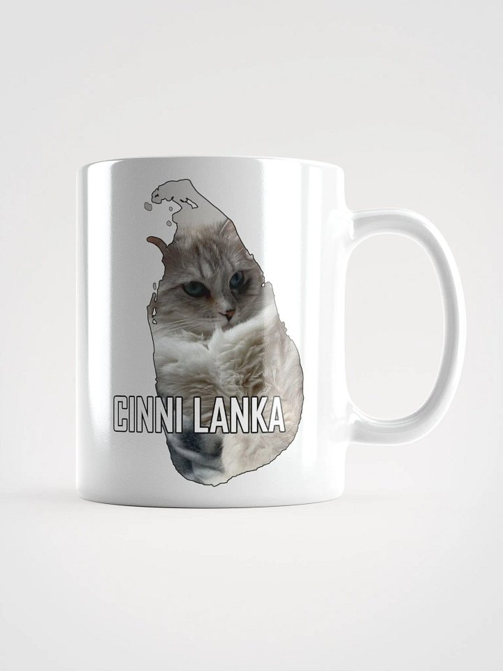CINNI LANKA White Glossy Mug product image (2)