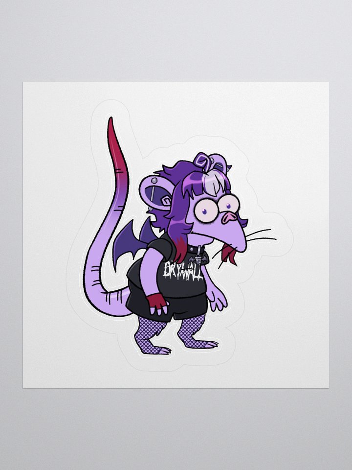 and who could forget dear trash rat boy? [sticker] product image (1)