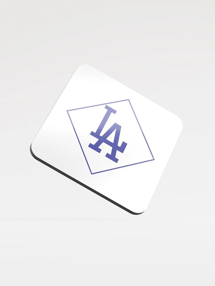 LA diamond Shape Blue Coaster Set product image (1)