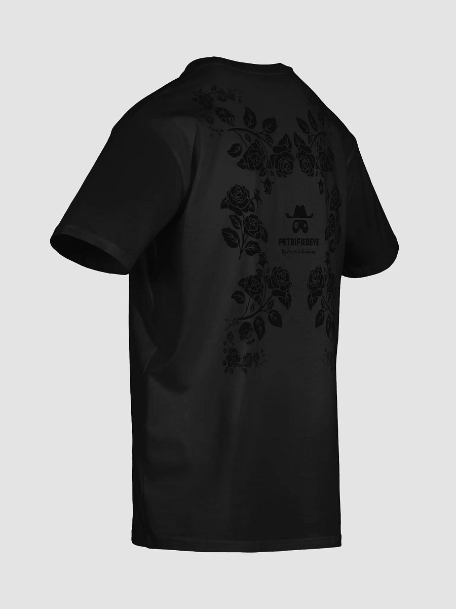 Petrifiedeye Black Spanish Rose Mural Shirt product image (26)