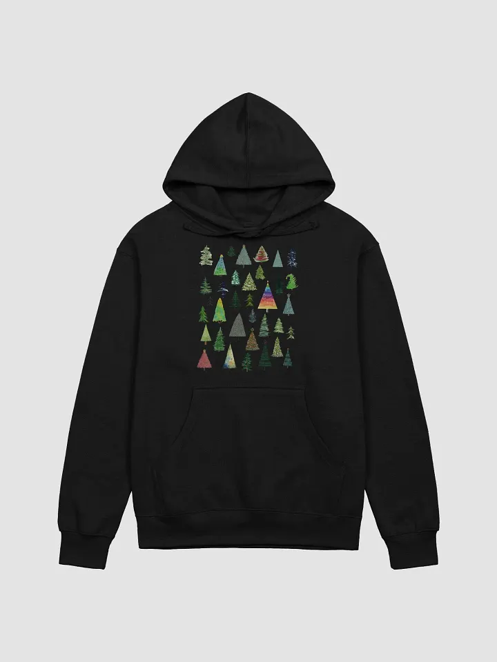 Christmas Tree Collage Adult Hoodie product image (2)