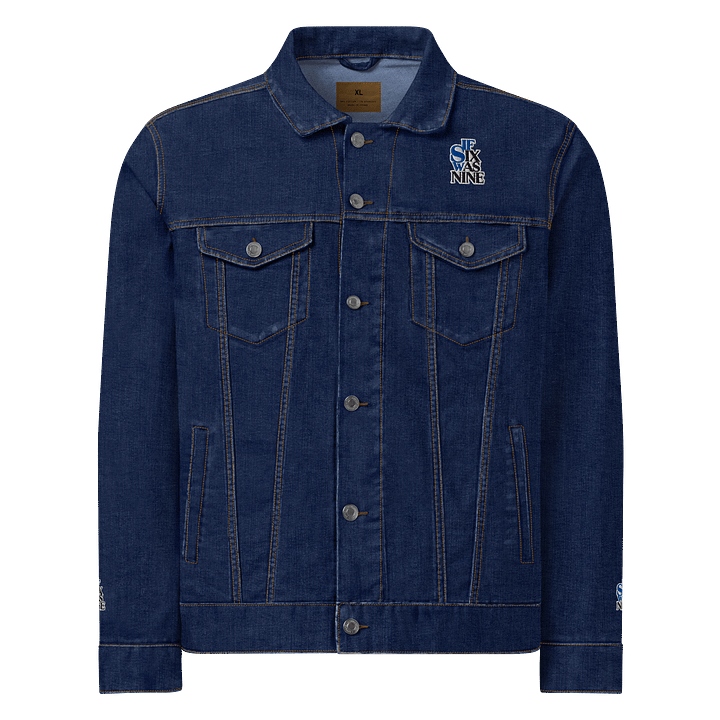 Stylish 'IF SIX WAS NINE' Denim Jacket product image (5)