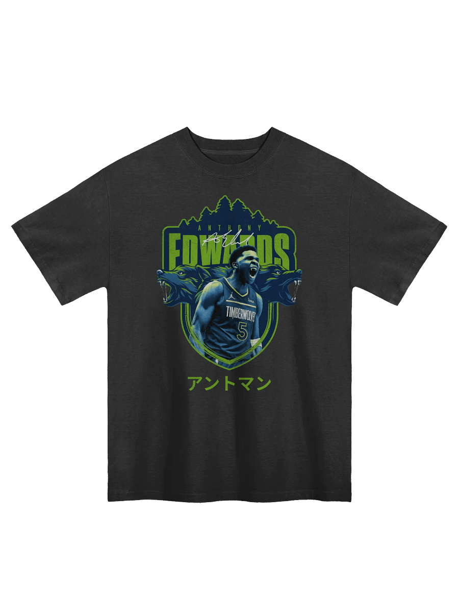 Anthony Edwards Oversized Vintage T-Shirt product image (1)