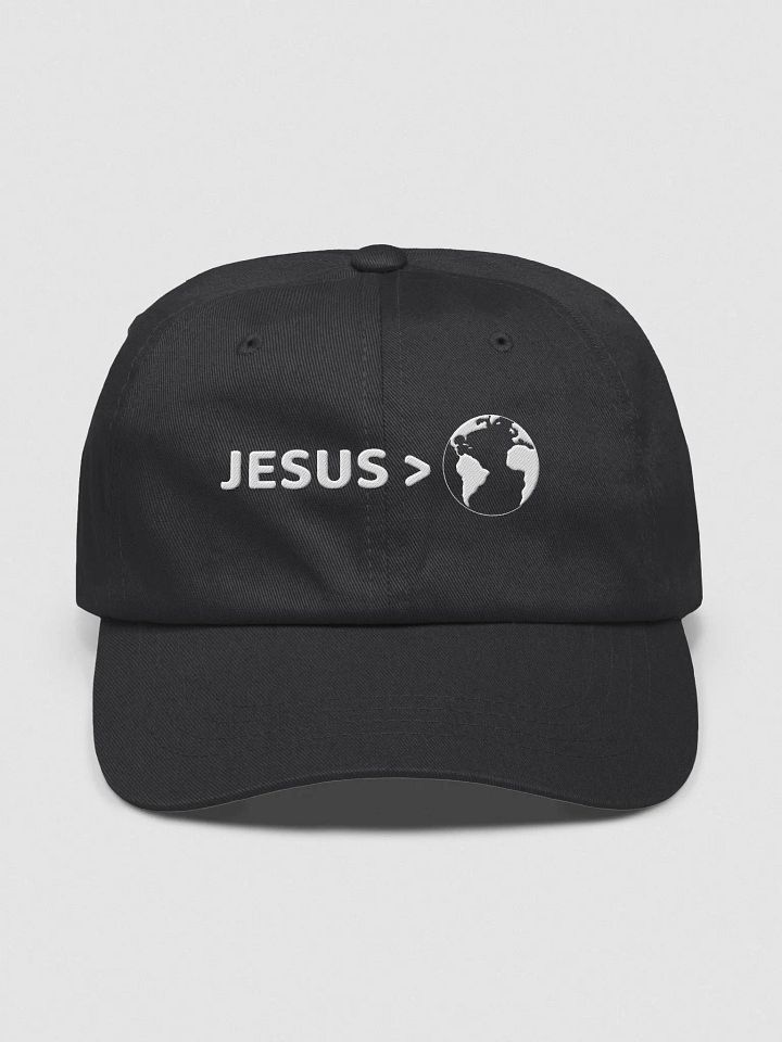 JESUS IS GREATER THAN THE WORLD HAT product image (1)