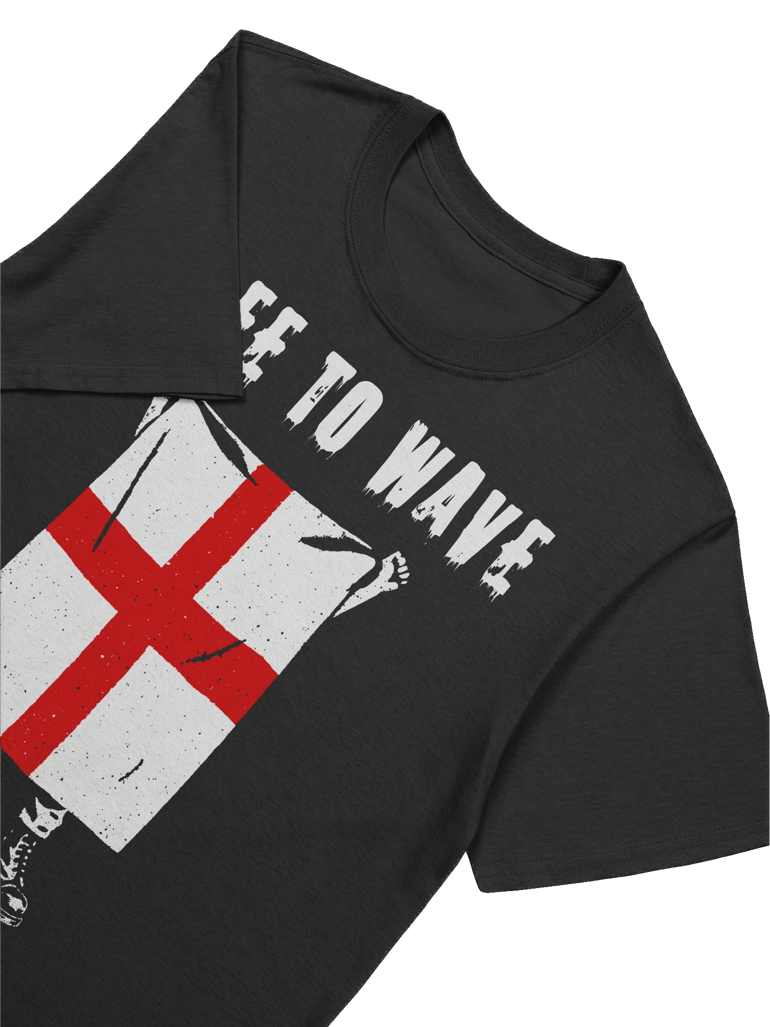 FREE TO WAVE – England St. George’s Cross Flag Tee product image (7)