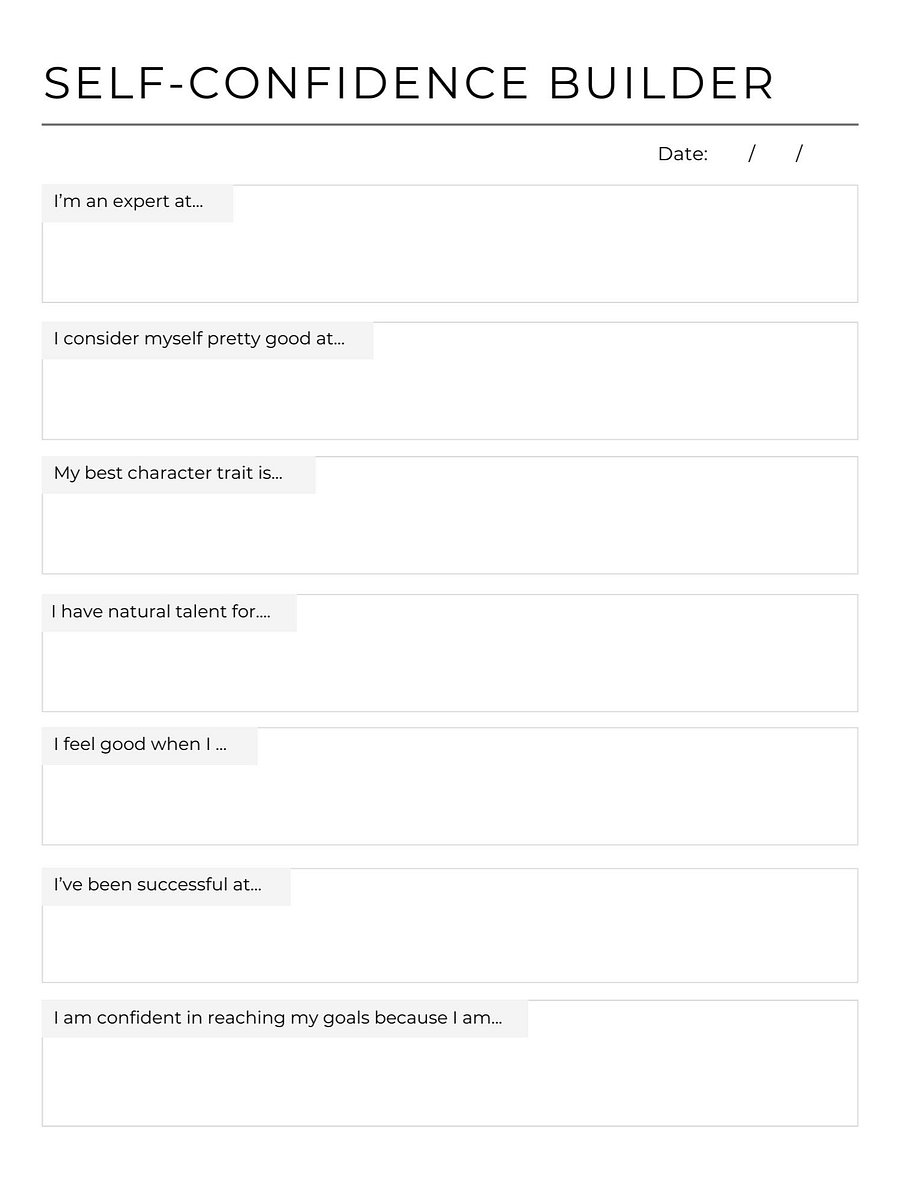 Self-Confidence Planner product image (5)