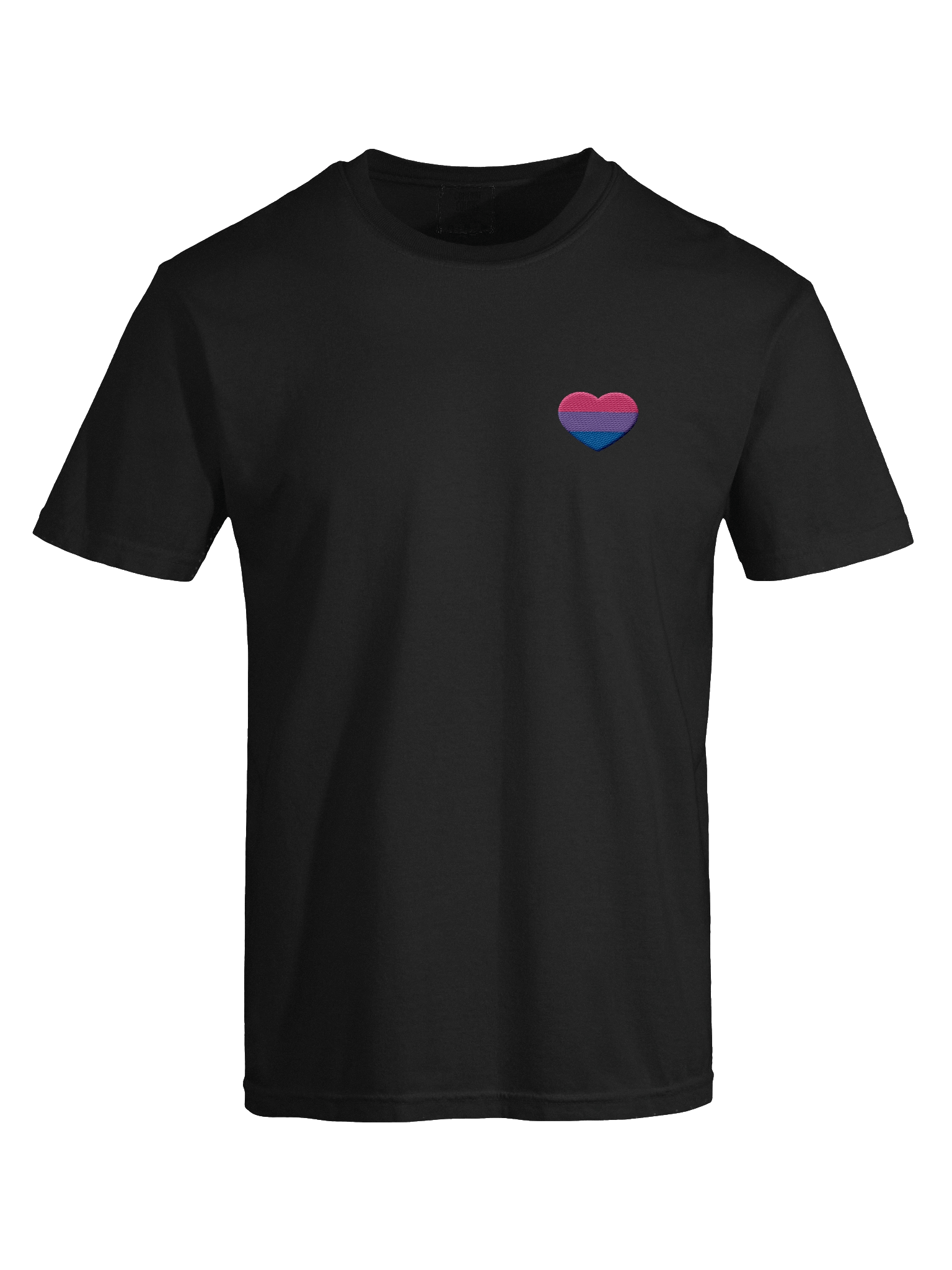 Bi Pride Embroidered T-Shirt product image (3)