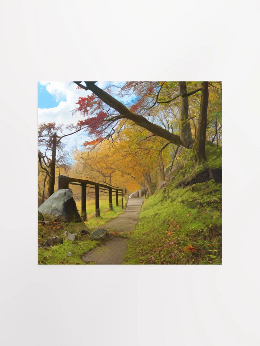 Autumn Pathway Serenity Poster product image (2)