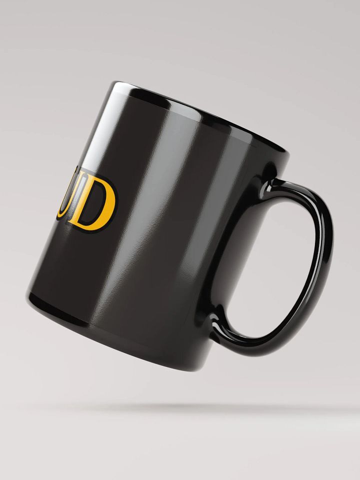 Mug "GIT GUD" BLACK & YELLOW product image (3)