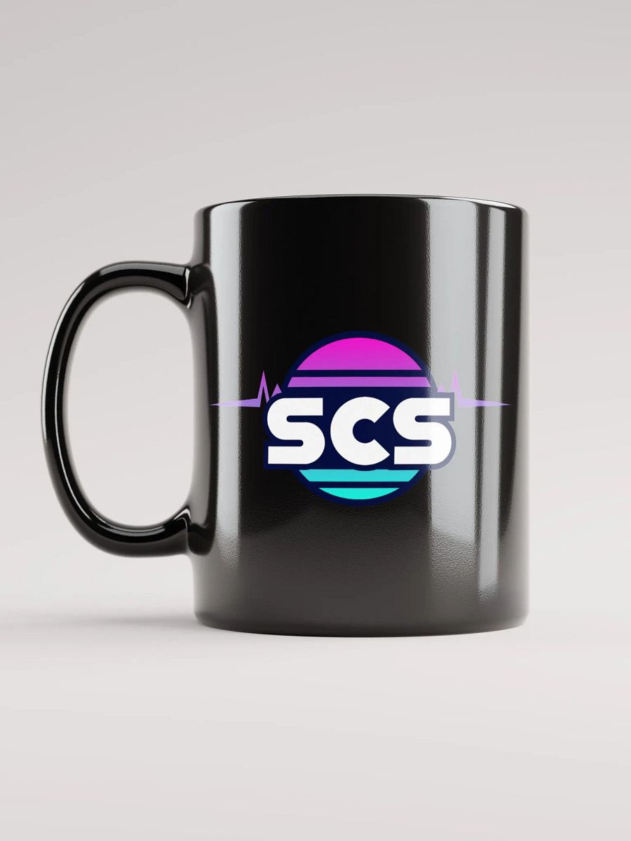 SCS STREAM TEAM BLACK MUG product image (6)