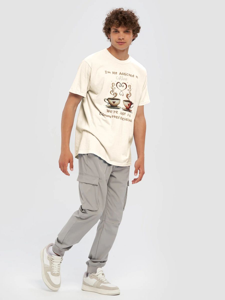 Coffee Committed Relationship Comfort Colors Garment-Dyed Heavyweight Tee product image (5)
