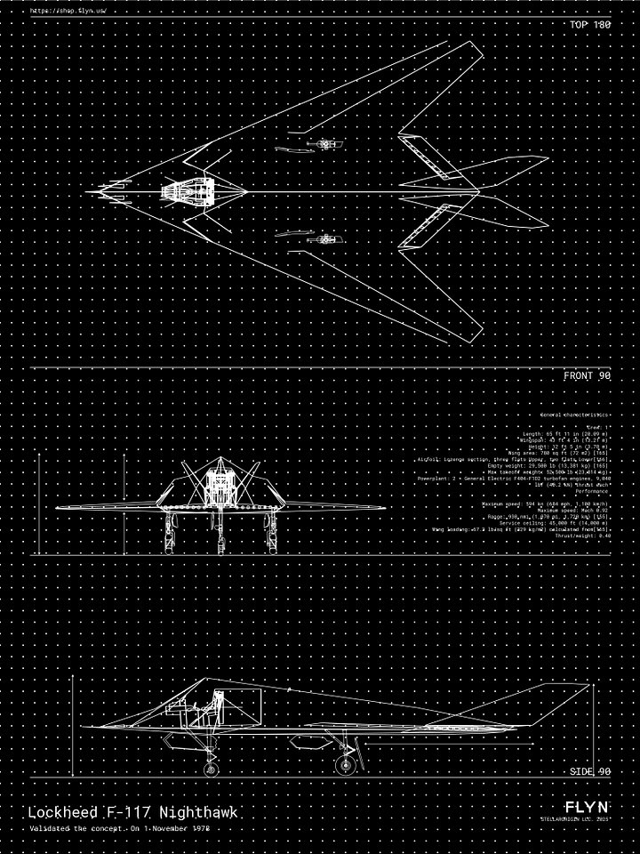 Lockheed F-117 Nighthawk product image (2)