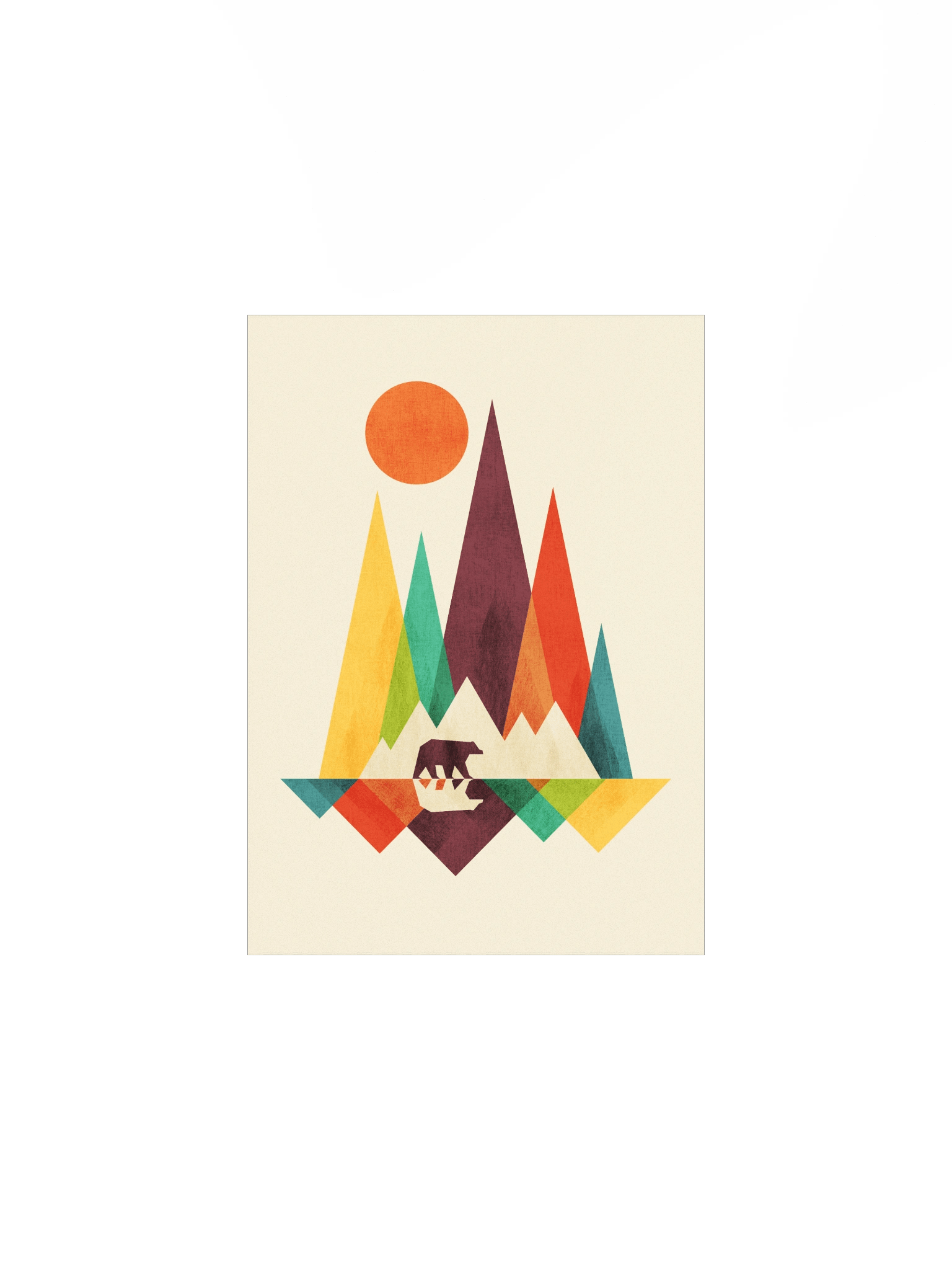 Wild bear art print product image (1)