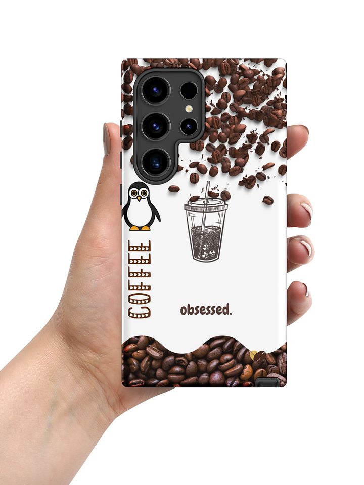 Coffee Samsung Case I Cute Aesthetic Coffee Lover Phone Cover I Wireless Charging Supported product image (2)