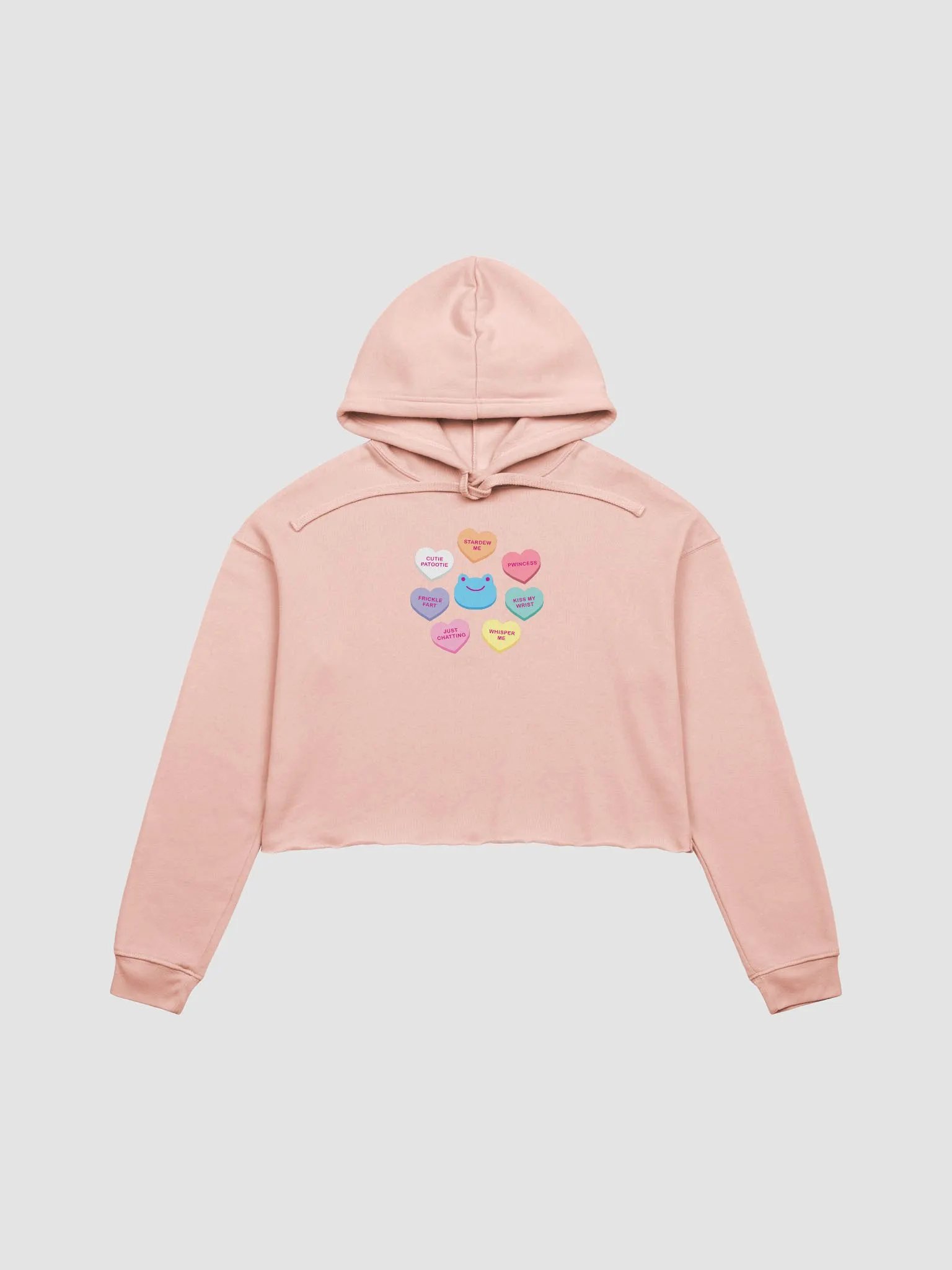 Froge Candy Heart Crop Hoodie product image (1)