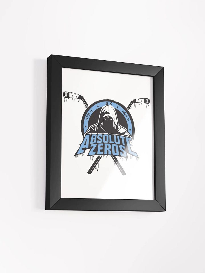 Framed High-Quality Matte White Poster product image (9)