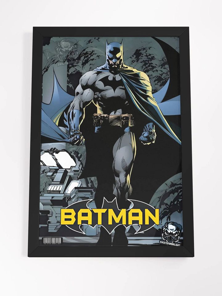 Batman Comic Style Framed Poster - Size: 12" x 18" product image (2)