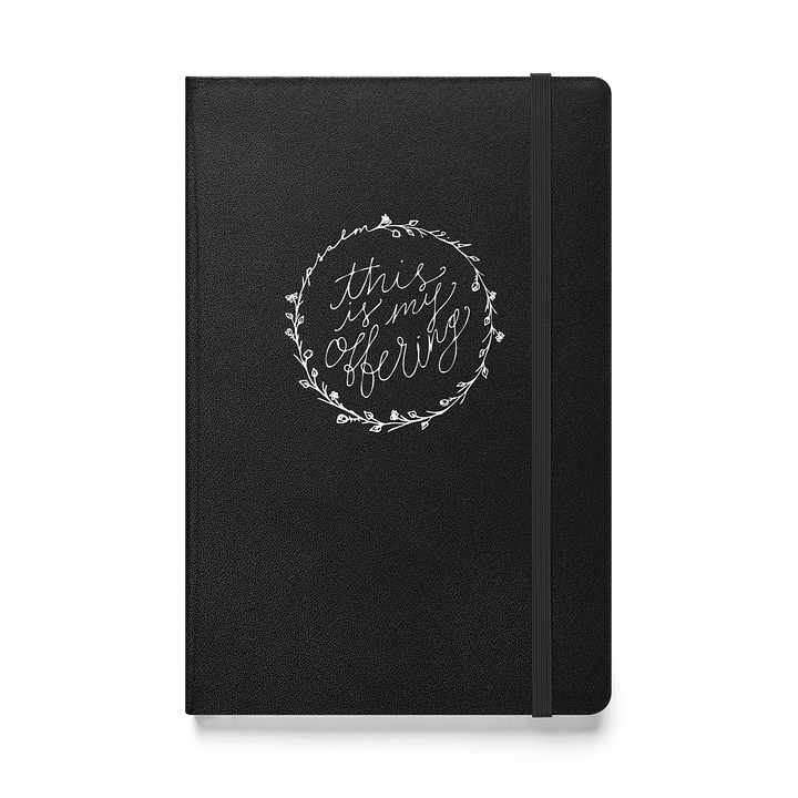 "this is my offering" Winter Notebook product image (1)
