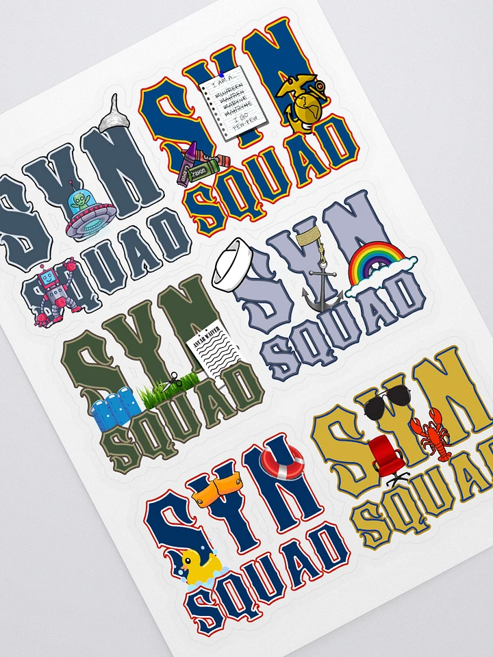 Syn Squad Sticker Sheet product image (1)