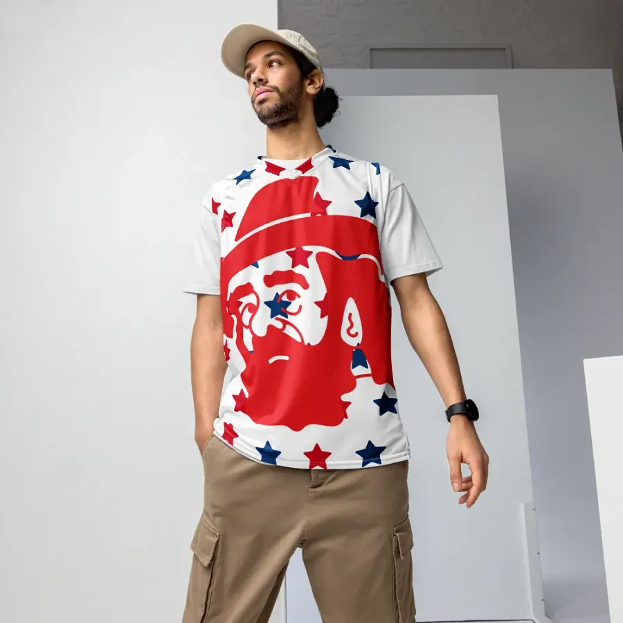 Starry Hoopster: All-Over Print Basketball Jersey product image (5)