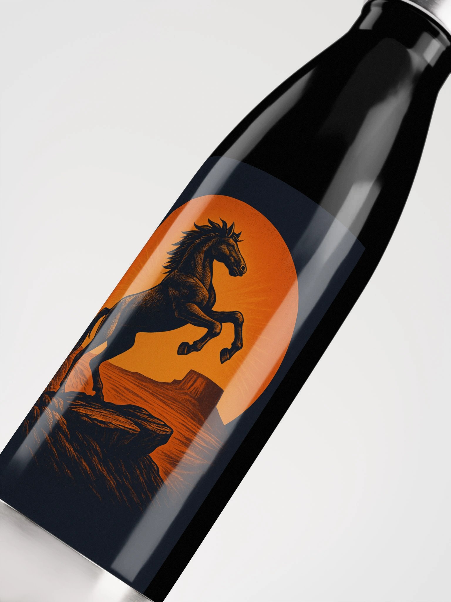 WILD HORSE IN SUNSET product image (5)
