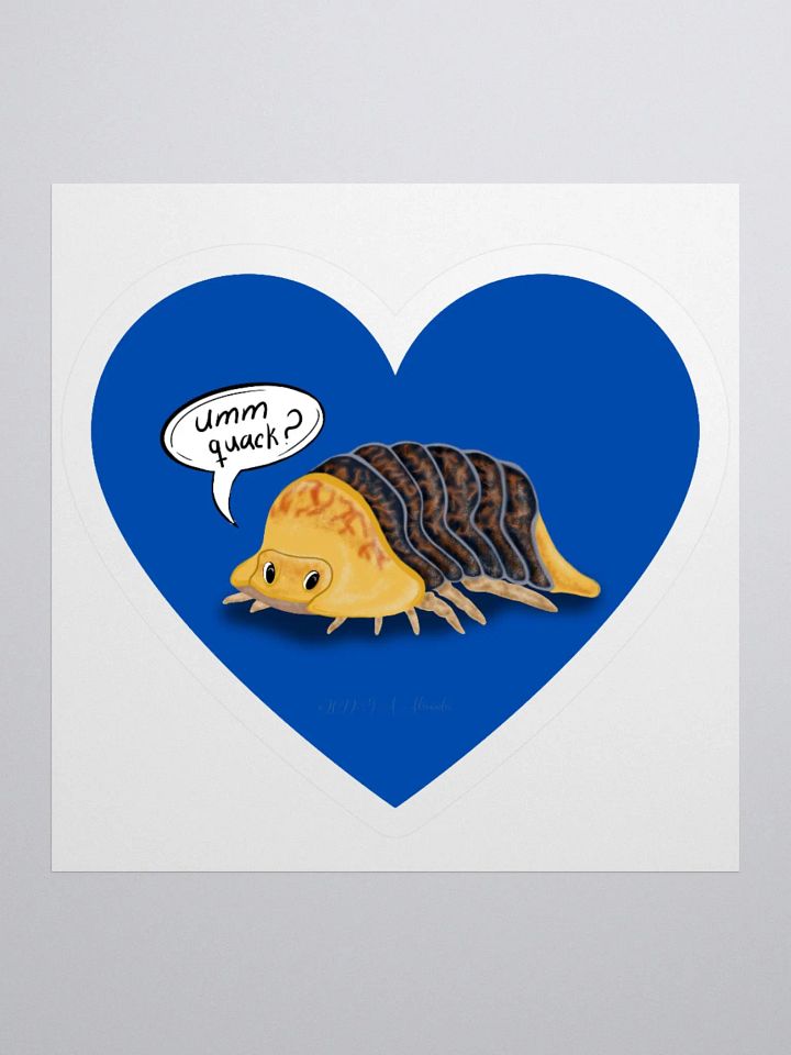 Cubaris SP Rubber Ducky Isopod Sticker product image (3)