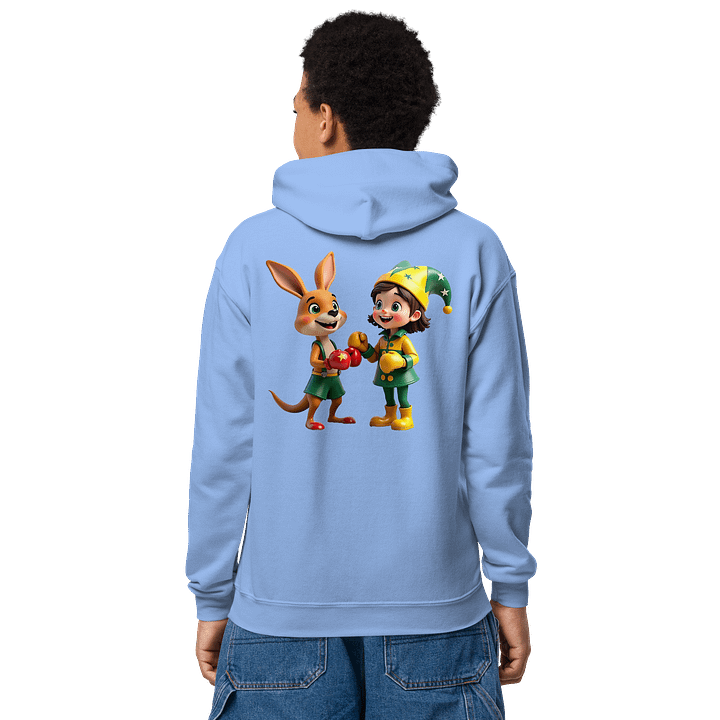 JessyJesty “Kanga Spirit” Youth Hoodie – Cozy Comfort with Aussie Energy product image (1)