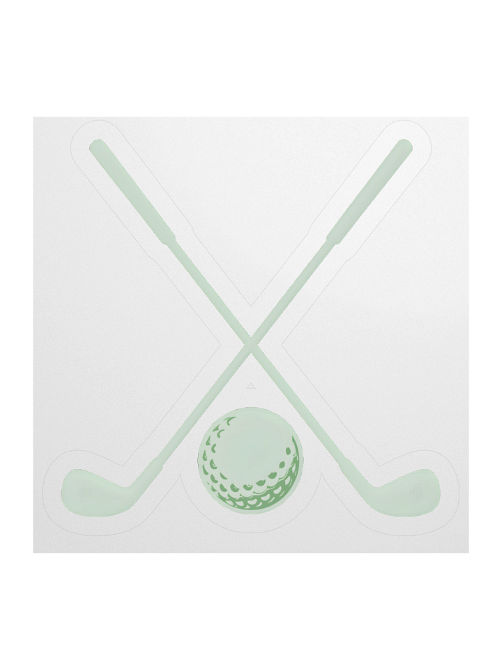 Swing in Style Golf Clubs Stickers product image (1)