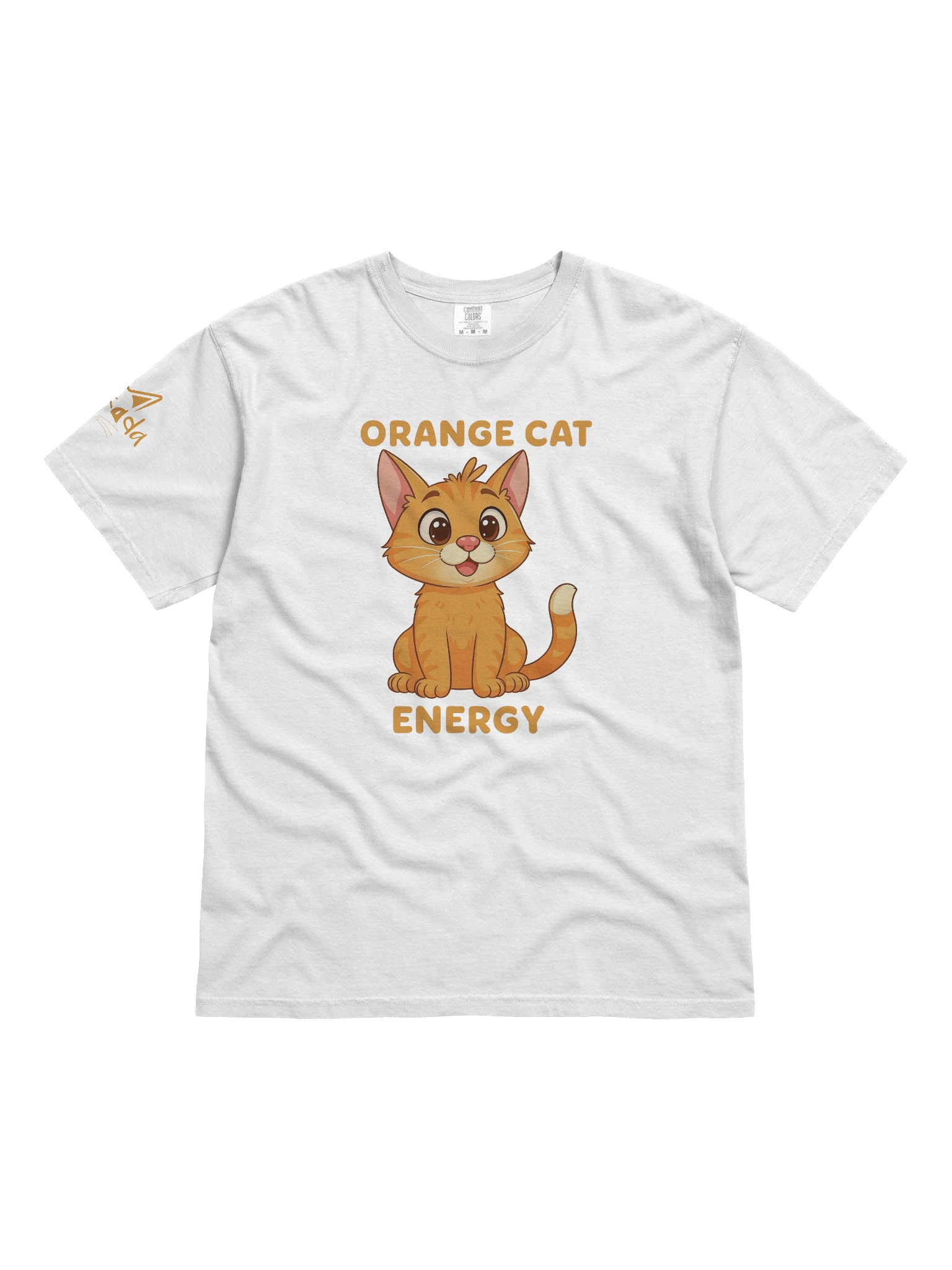 ORANGE CAT ENERGY T-SHIRT product image (2)