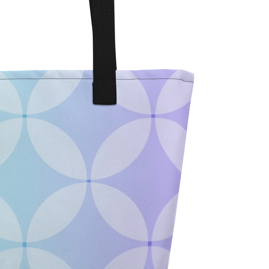 Harmony Circle Polyester Tote Bag product image (3)